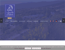 Tablet Screenshot of camping-hautsderosans.com
